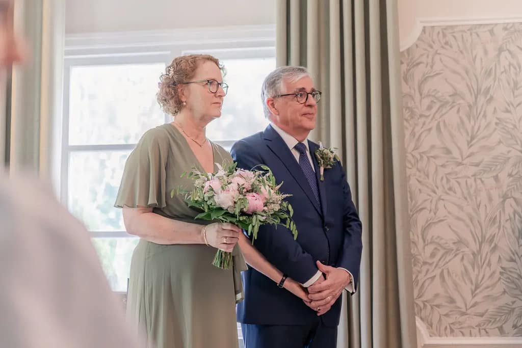 Borgerlig vigsel inomhus på Sörby Herrgård