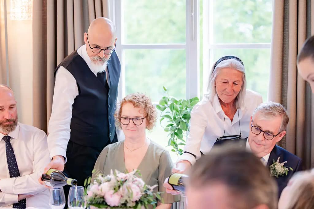 Bröllopsmiddag på Sörby Herrgård i Norrköping